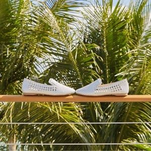 " Special Price " Birdies The Starling Silver woven Loafer women's shoes